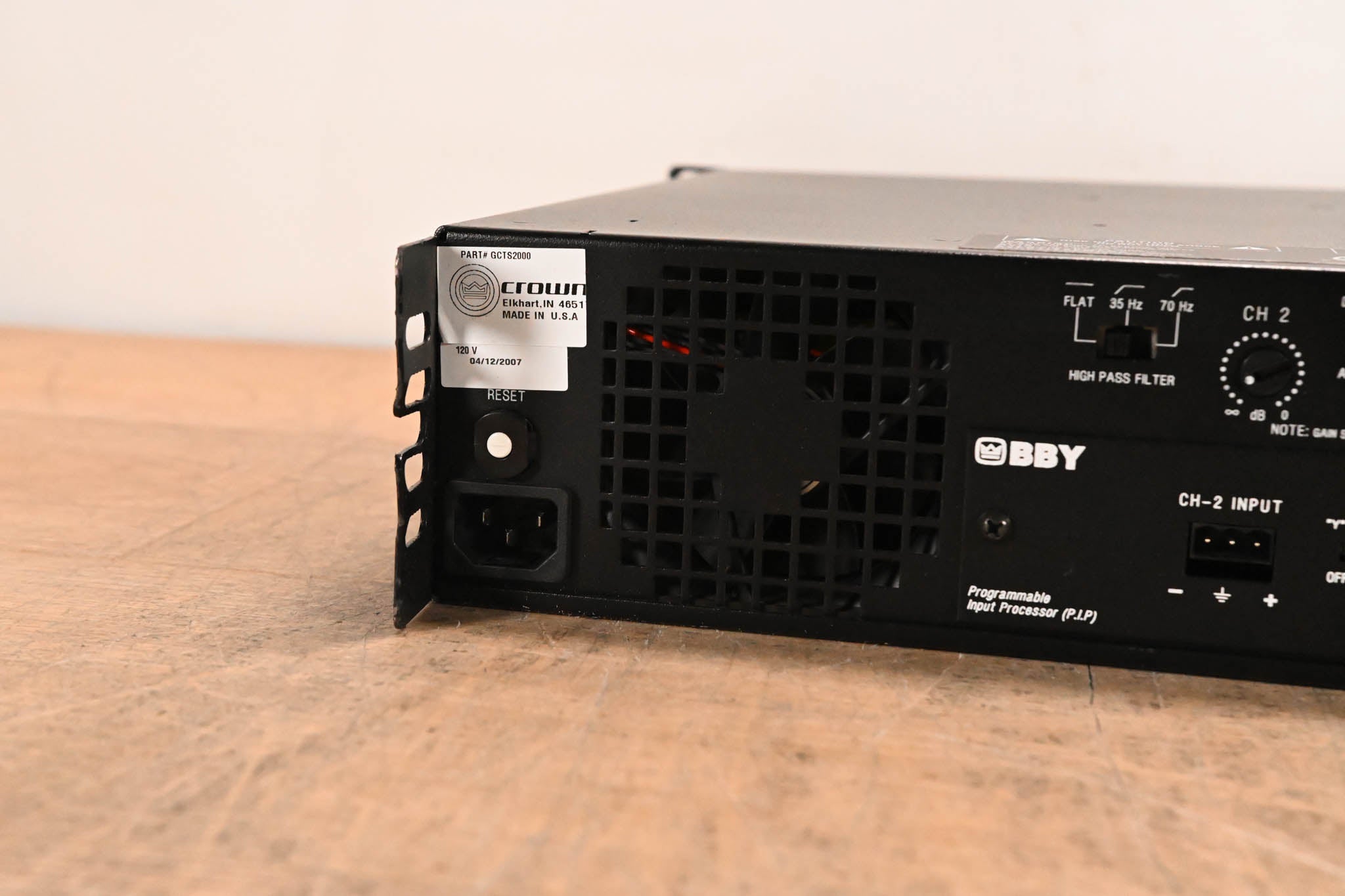 Crown CTs 2000 Two-Channel 1000W Power Amplifier