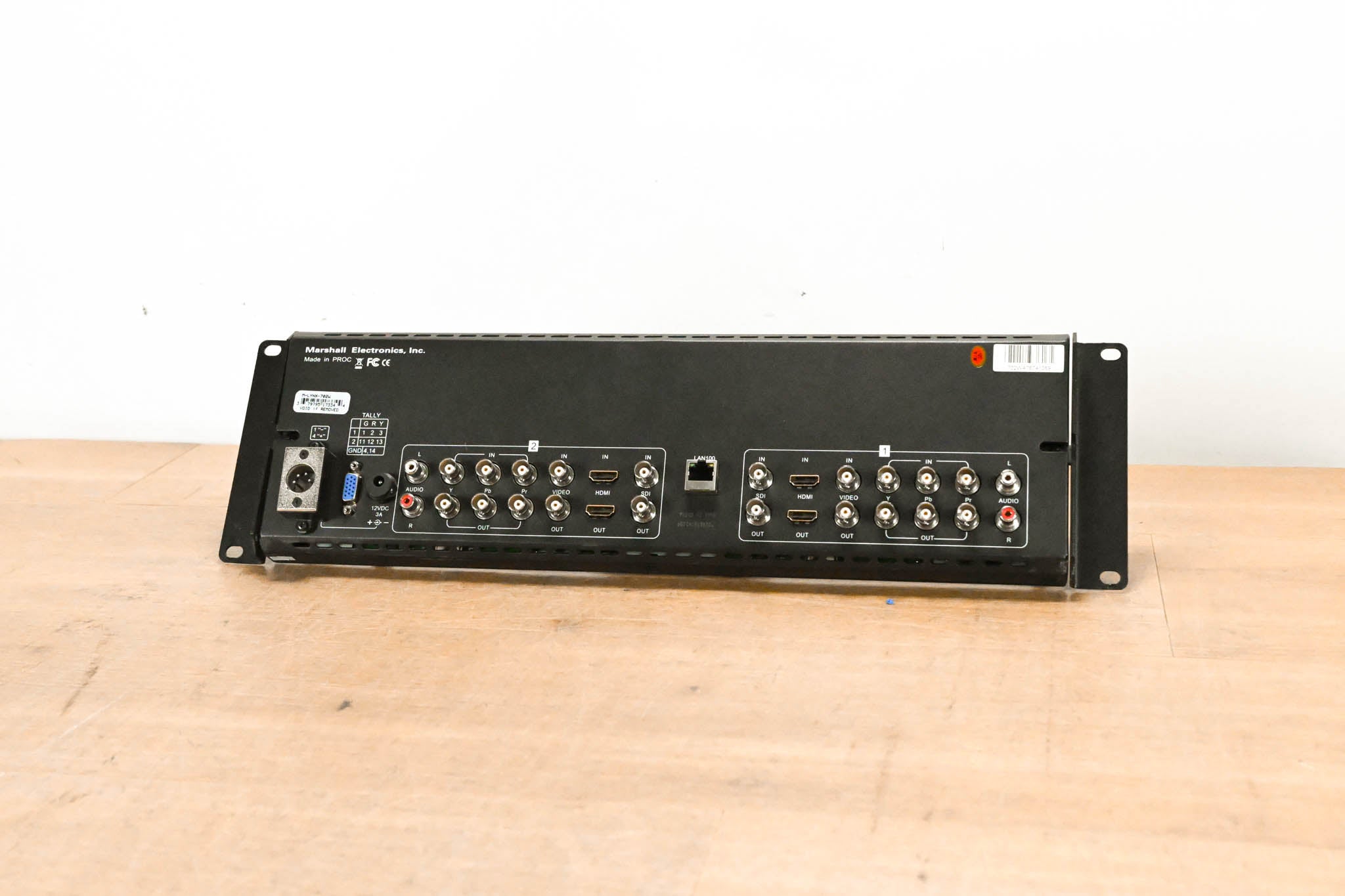Marshall M-LYNX-702W Dual 7" Rackmount LCD Display (NO POWER SUPPLY)