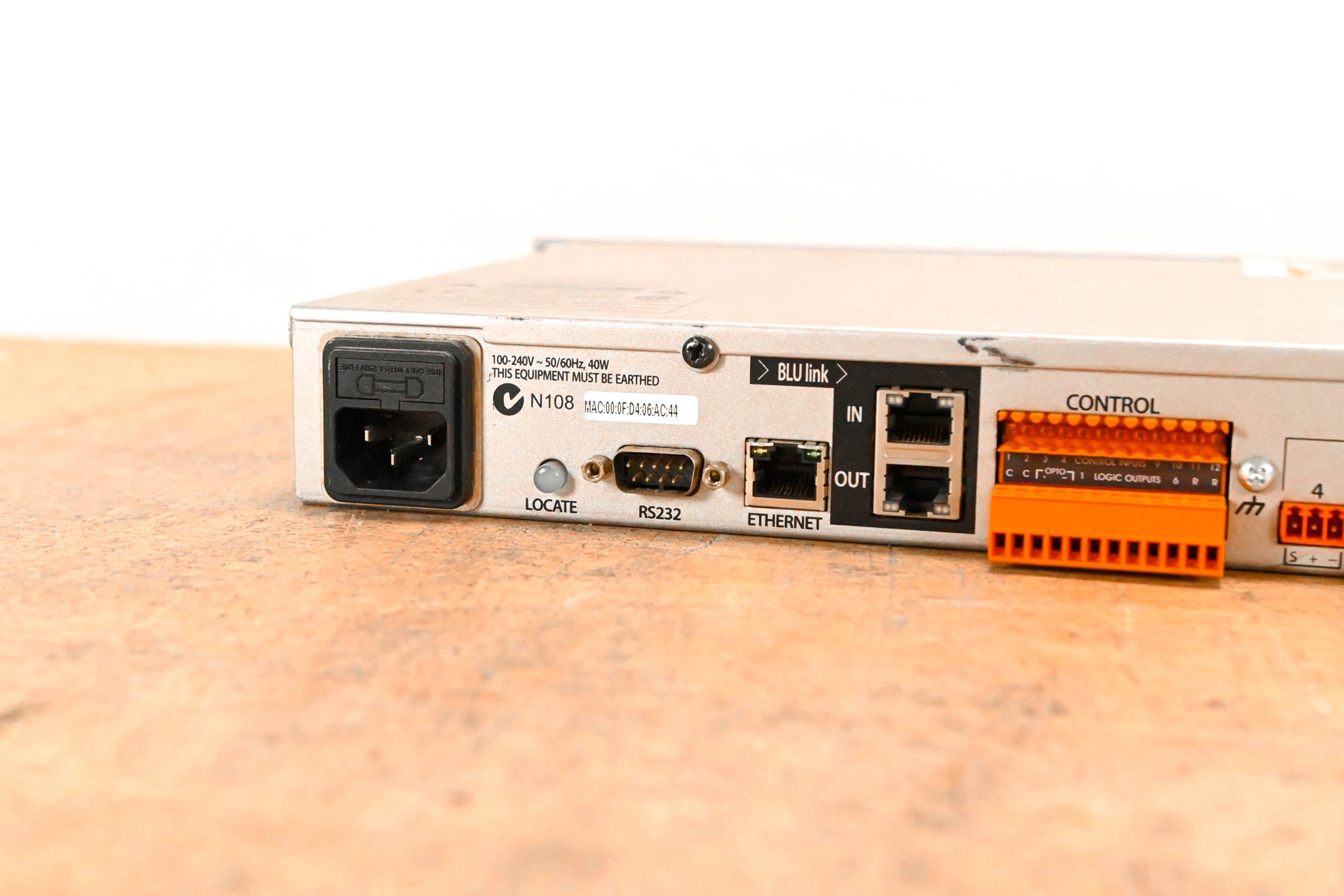 BSS London BLU-100 12x8 Signal Processor with BLU Link