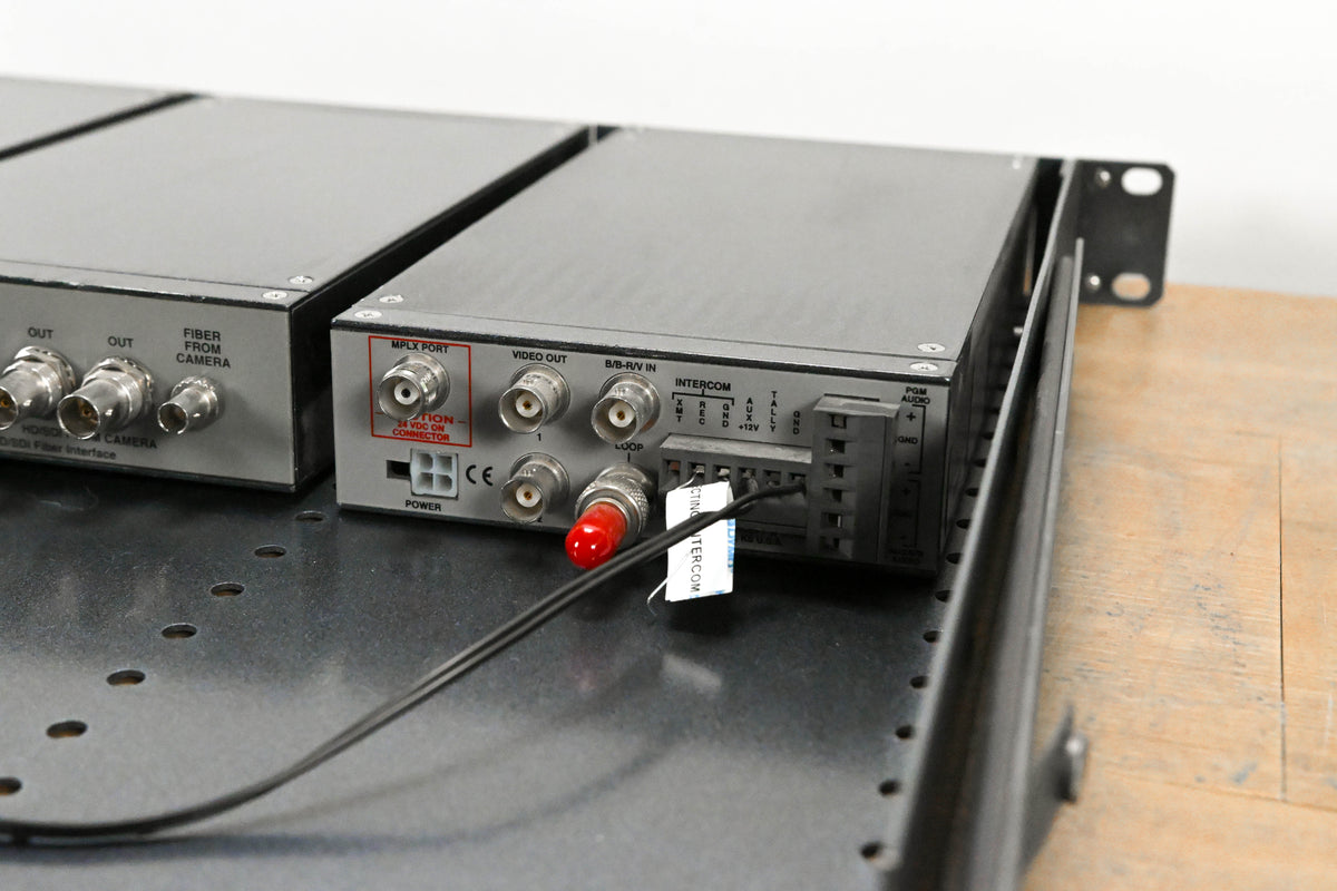 Camplex CP-301C HD/SDI Fiber Camera Multiplexer Rack