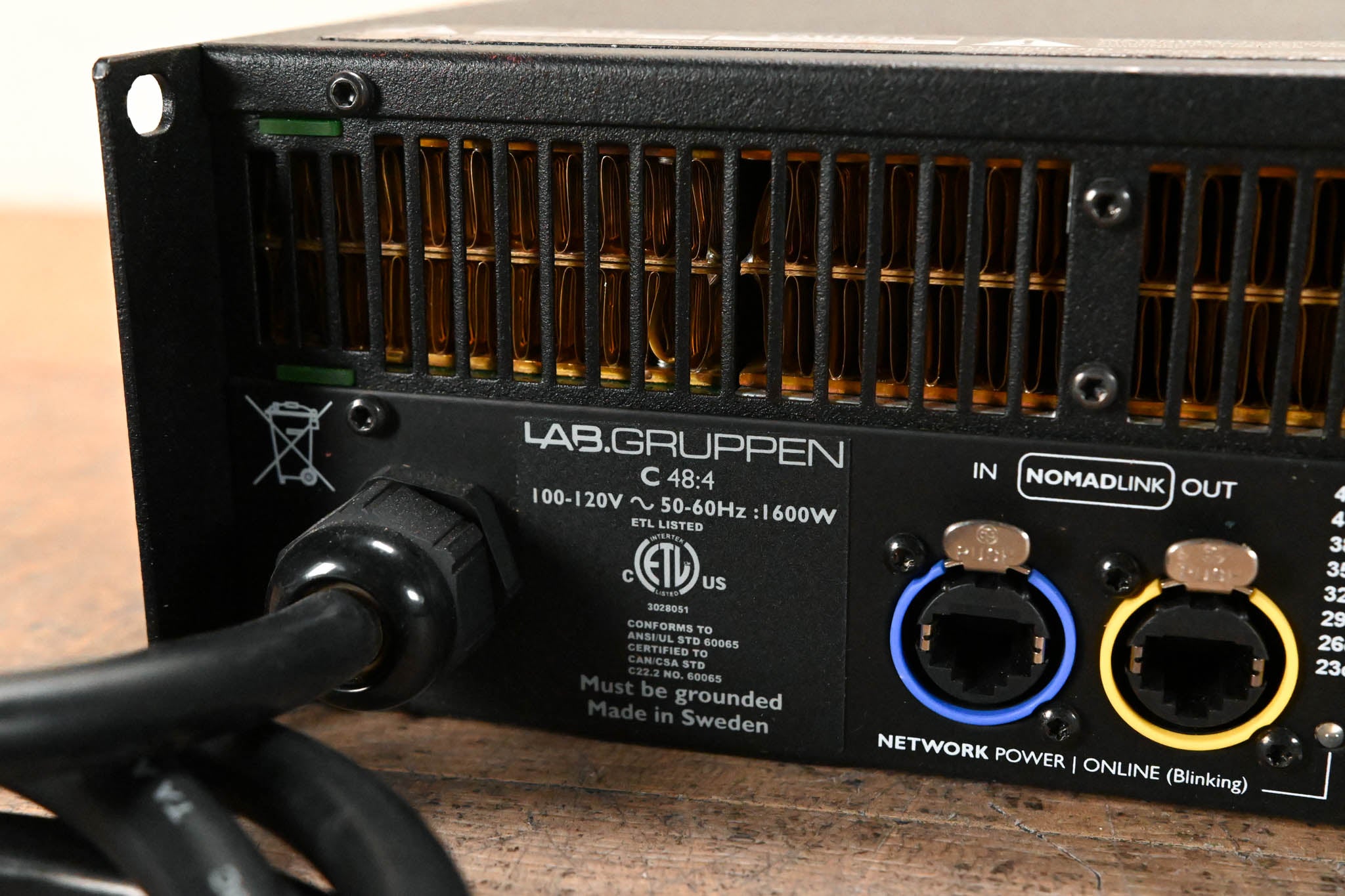 Lab Gruppen C 48:4 4800W 4-Channel Power Amplifier