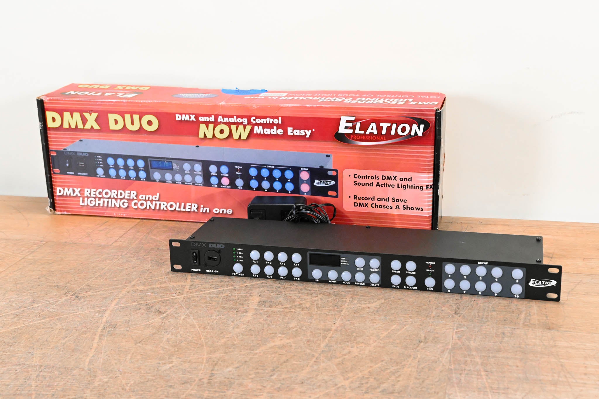 Elation DMX DUO DMX Recorder / Controller