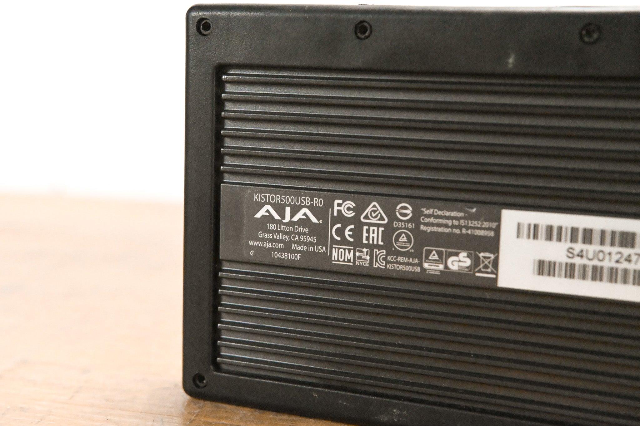 AJA KISTOR500USB-R0 500GB KiStor Hard Disk Drive for Ki Pro