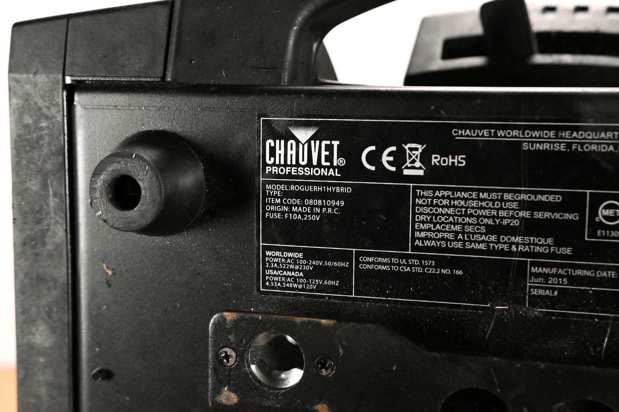 Chauvet Rogue RH1 Hybrid Moving Head Light