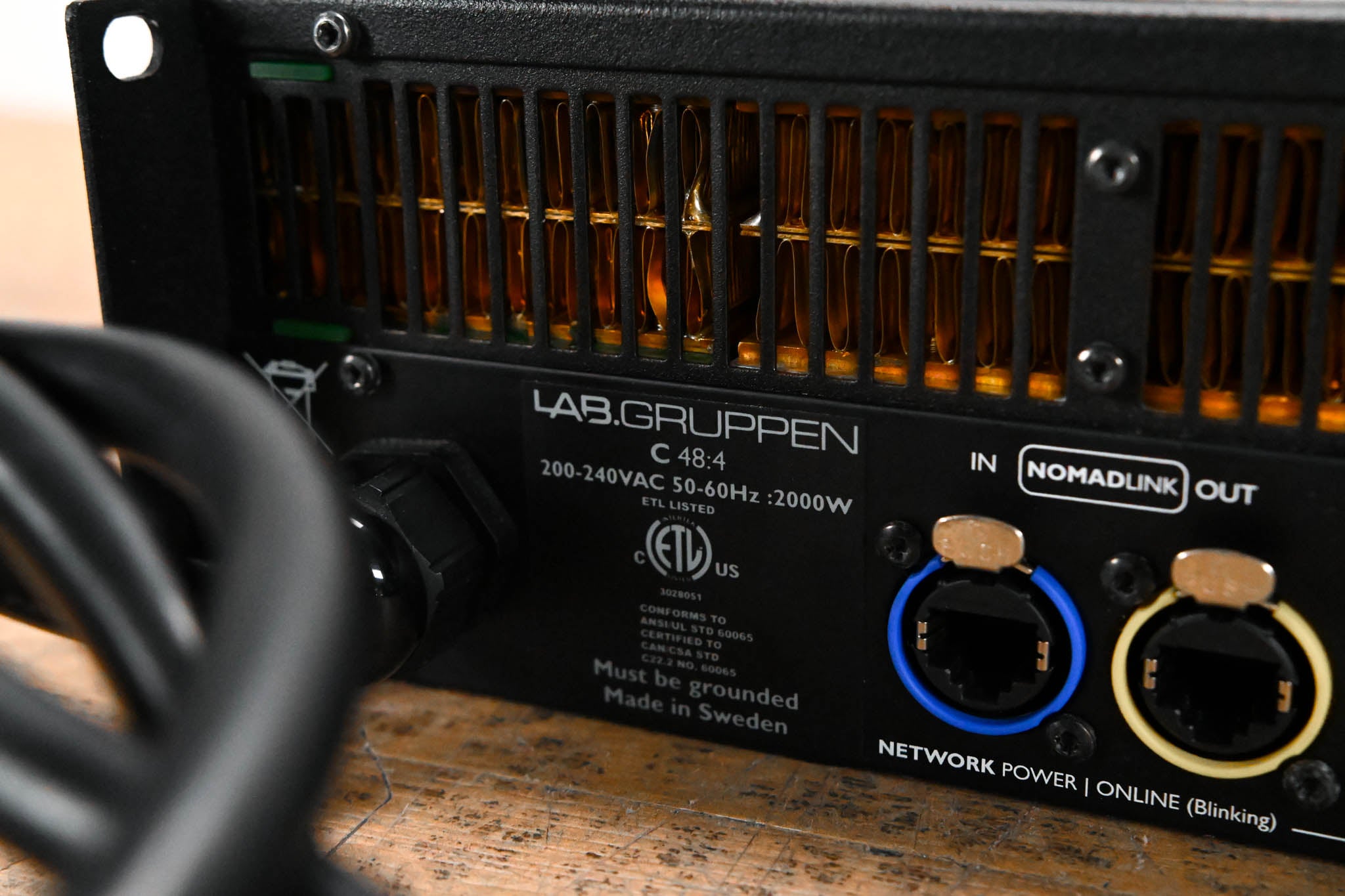 Lab Gruppen C 48:4 4800W 4-Channel Power Amplifier