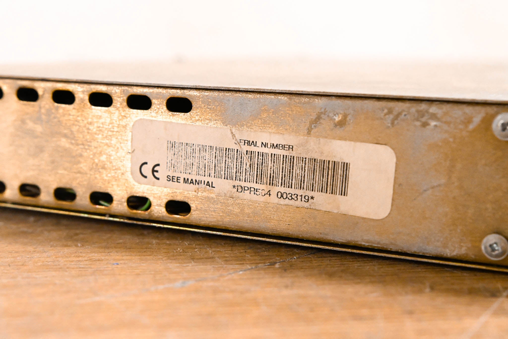 BSS DPR-504 4-Channel Noise Gate