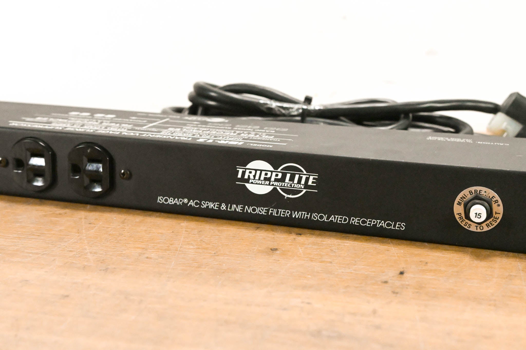 Tripp Lite IBR-12 12-Outlet Rackmount Isobar Surge Suppressor