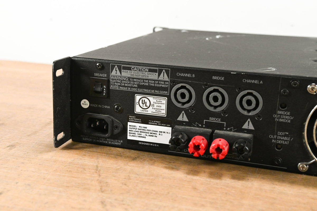 Peavey PV1500 2-Channel Power Amplifier