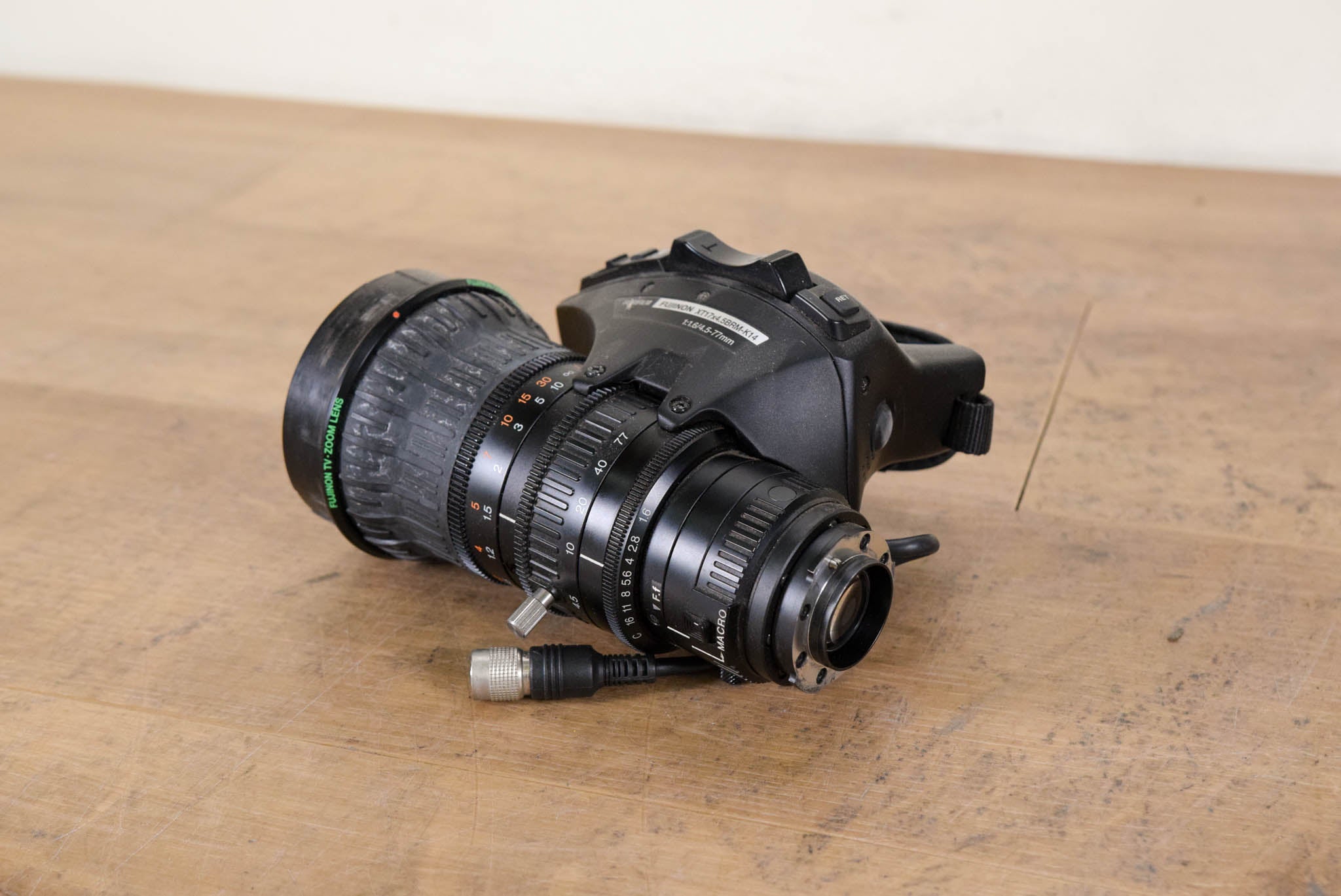 Fujinon XT17x4.5BRM-K14 TV Zoom Lens - 1:1.6/4.5-77mm