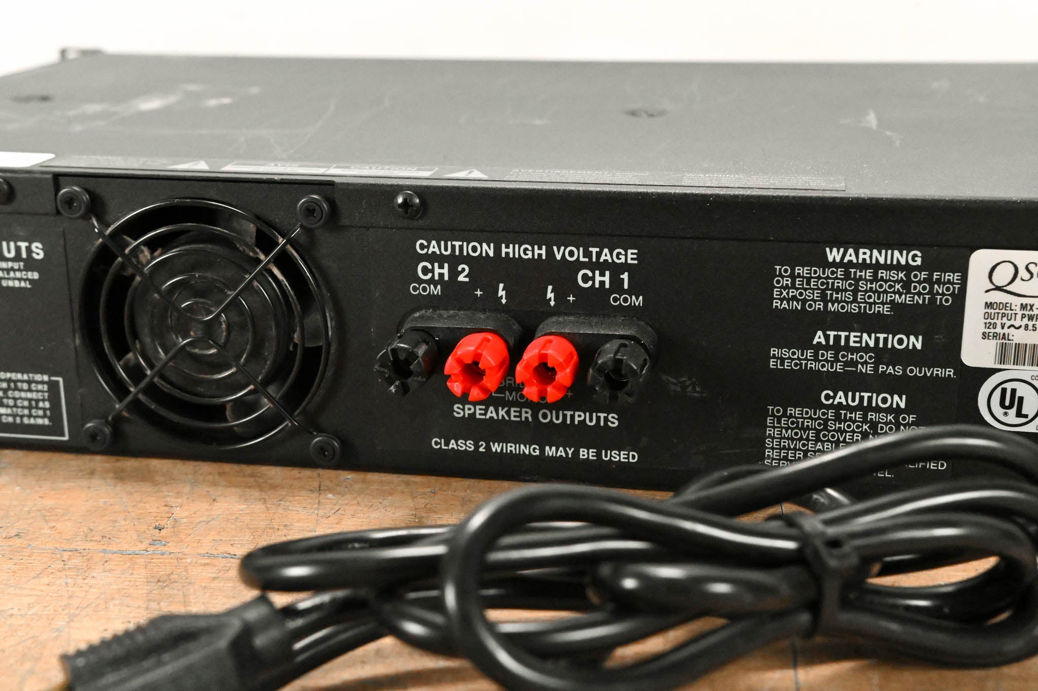 QSC MX 700 2-Channel Power Amplifier