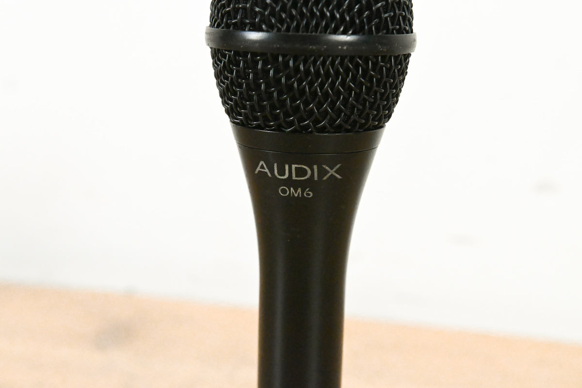 Audix OM6 Hypercardioid Dynamic Vocal Microphone