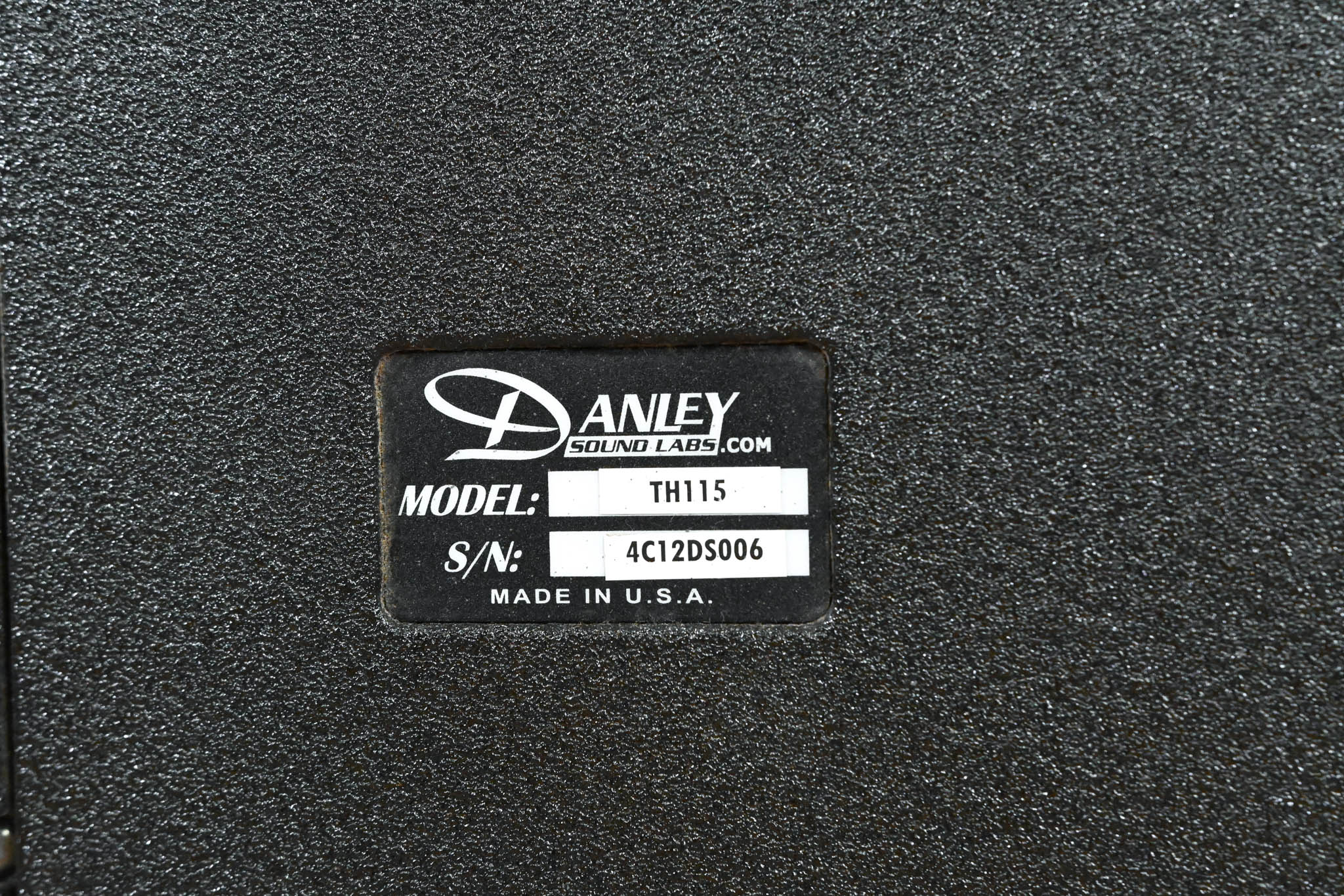 Danley TH115 15" Passive Subwoofer