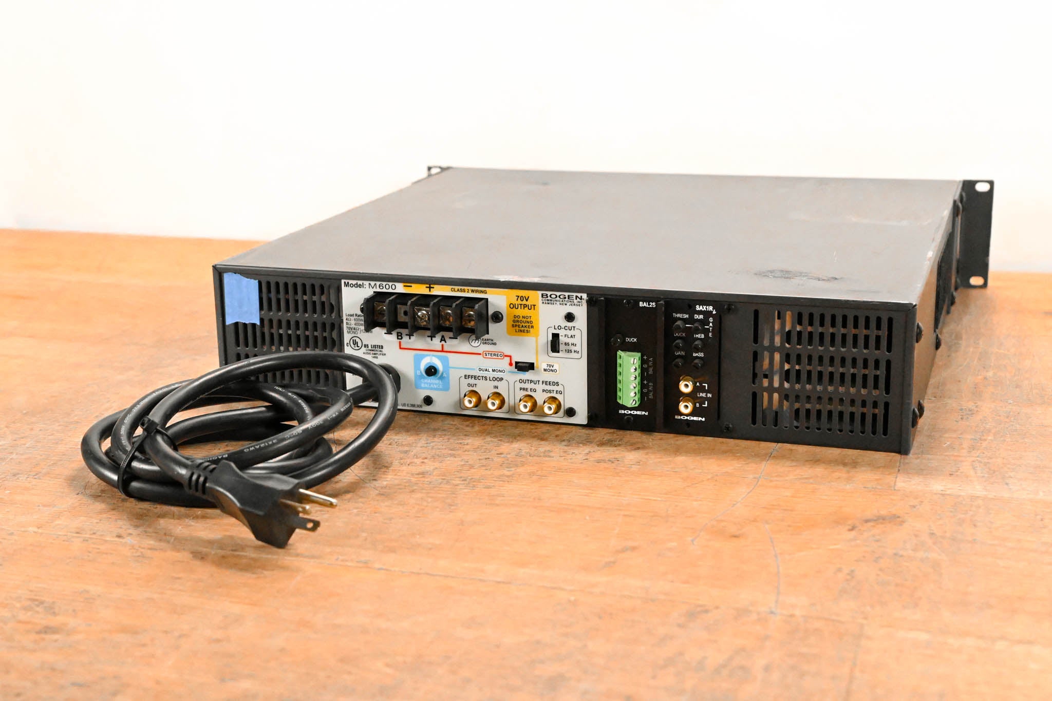 Bogen M600 M-Class Modular Power Amplifier