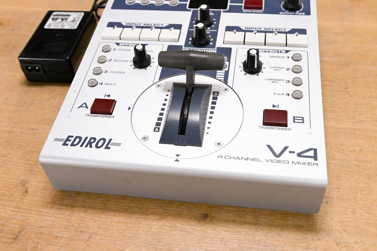 Edirol V-4 4-Channel Video Mixer with Effects