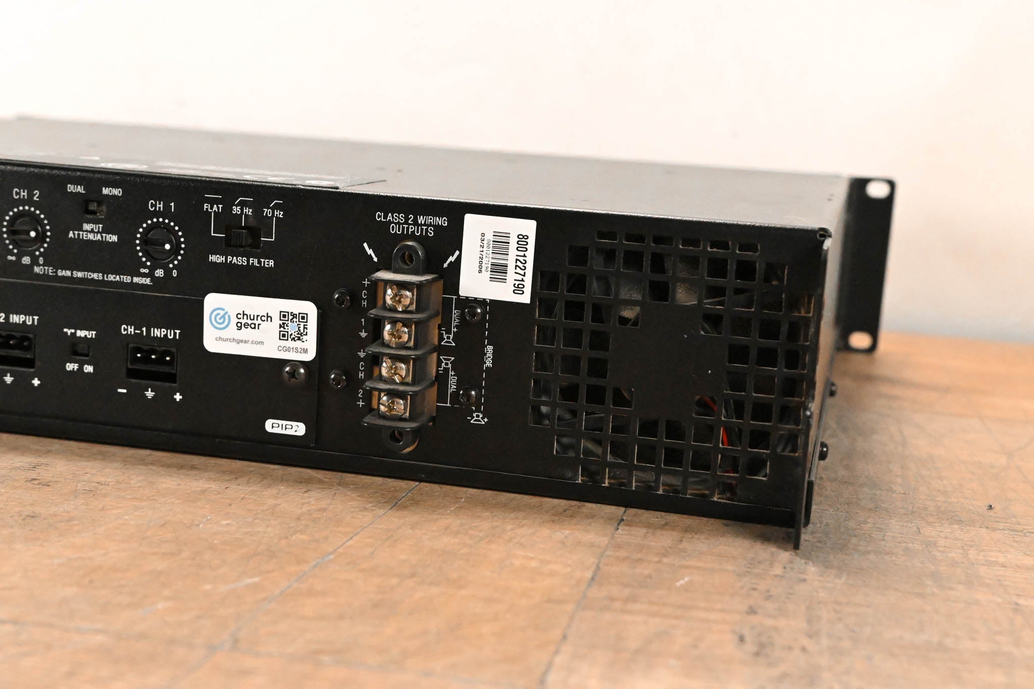 Crown CTs 2000 2-Channel 1000W Power Amplifier