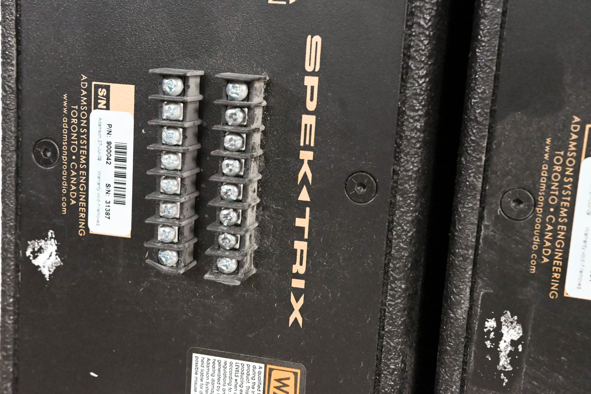 Adamson SpekTrix 3-Way Full Range Line Array Loudspeaker (PAIR)