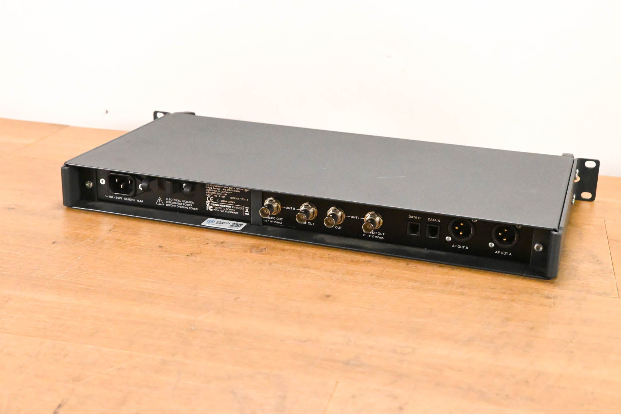 Sennheiser EM 550 G2 Dual Wireless Receiver - A Range: 518-554 MHz