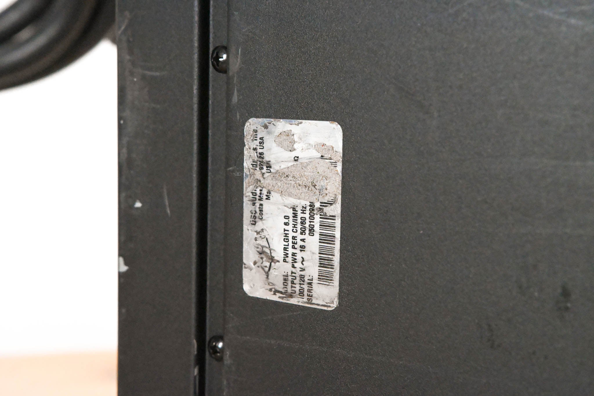QSC PowerLight 6.0 PFC Power Factor Corrected 2-Channel Power Amplifier