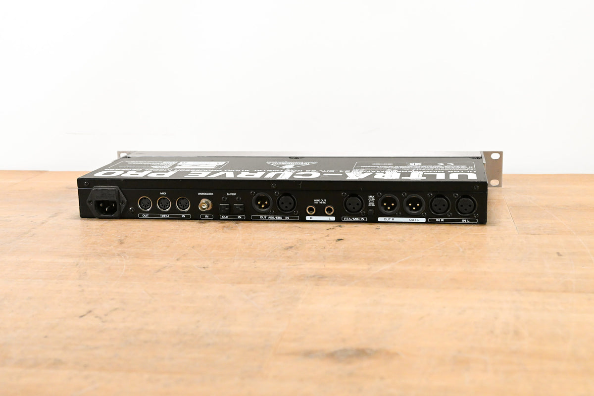 Behringer Ultracurve Pro DEQ2496 Equalizer and Mastering Processor