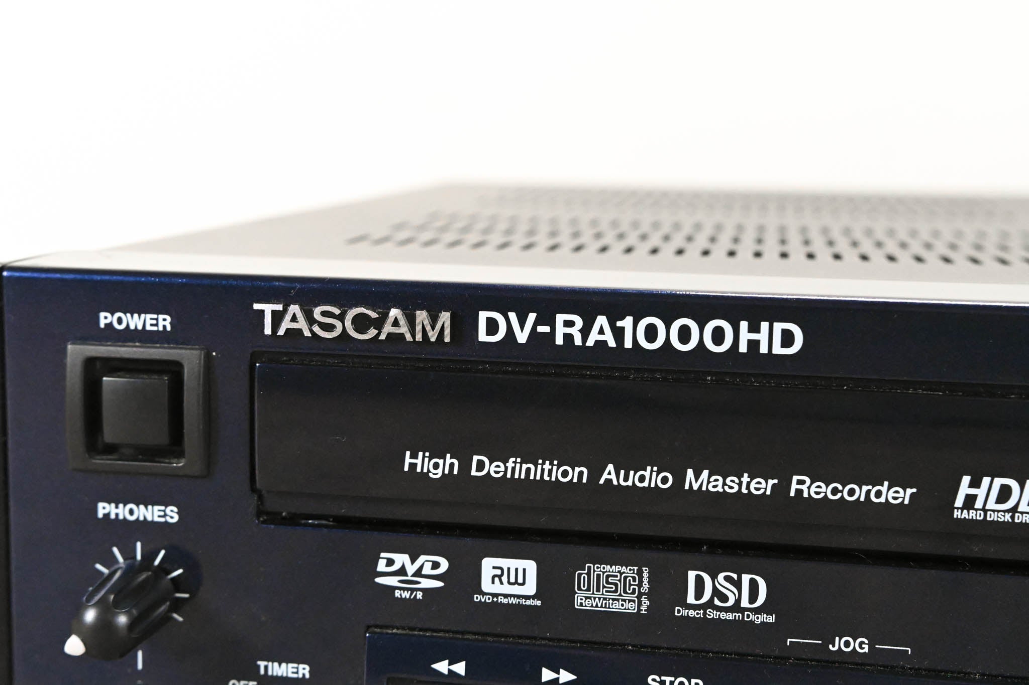 TASCAM DV-RA1000HD High-Definition CD, DVD, and Hard Drive Recorder