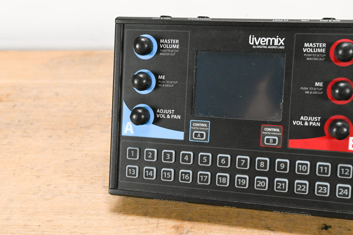 Digital Audio Labs LiveMix CS-DUO Personal Monitor Mixer