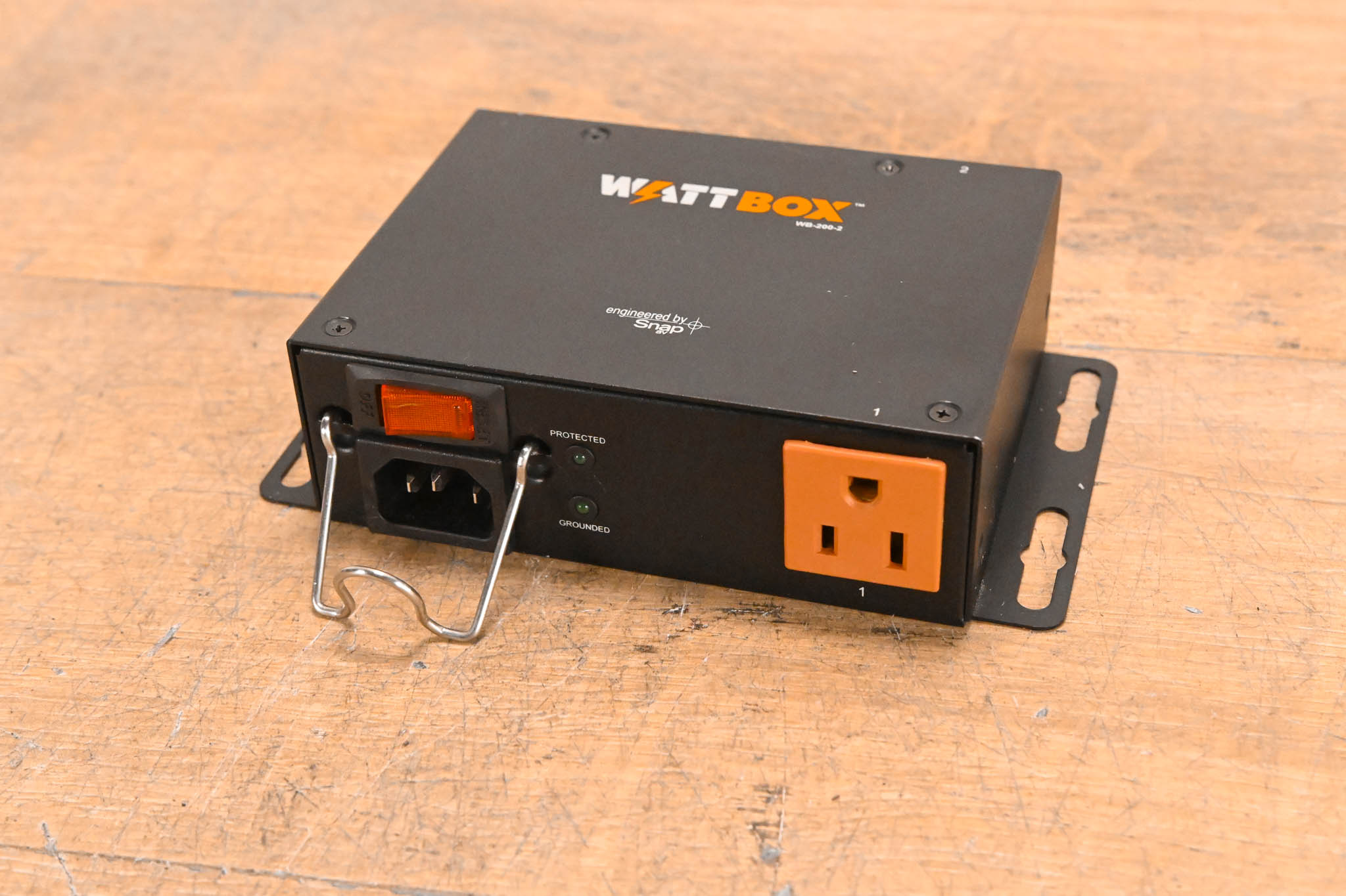 WattBox WB-200-2 Mounted Power Conditioner with 2 Outlets