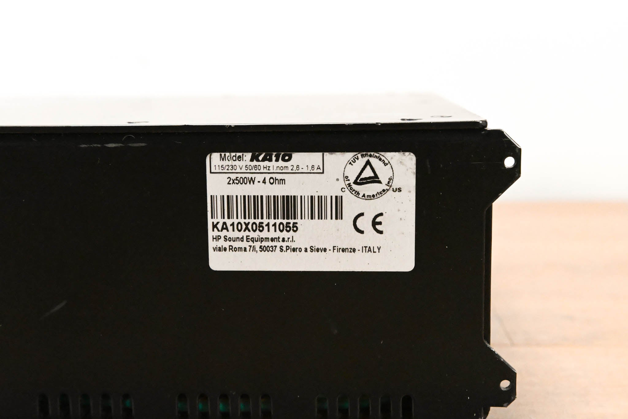 K-Array KA10 Class D Digital Audio Power Amplifier with Onboard DSP