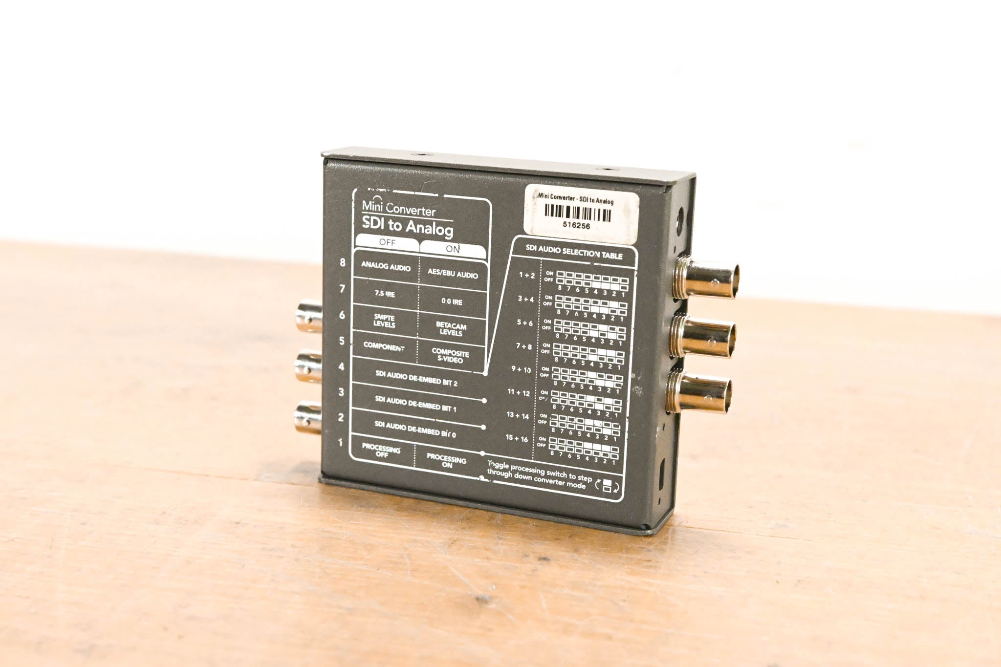 Blackmagic Design Mini Converter SDI to Analog (NO POWER SUPPLY)
