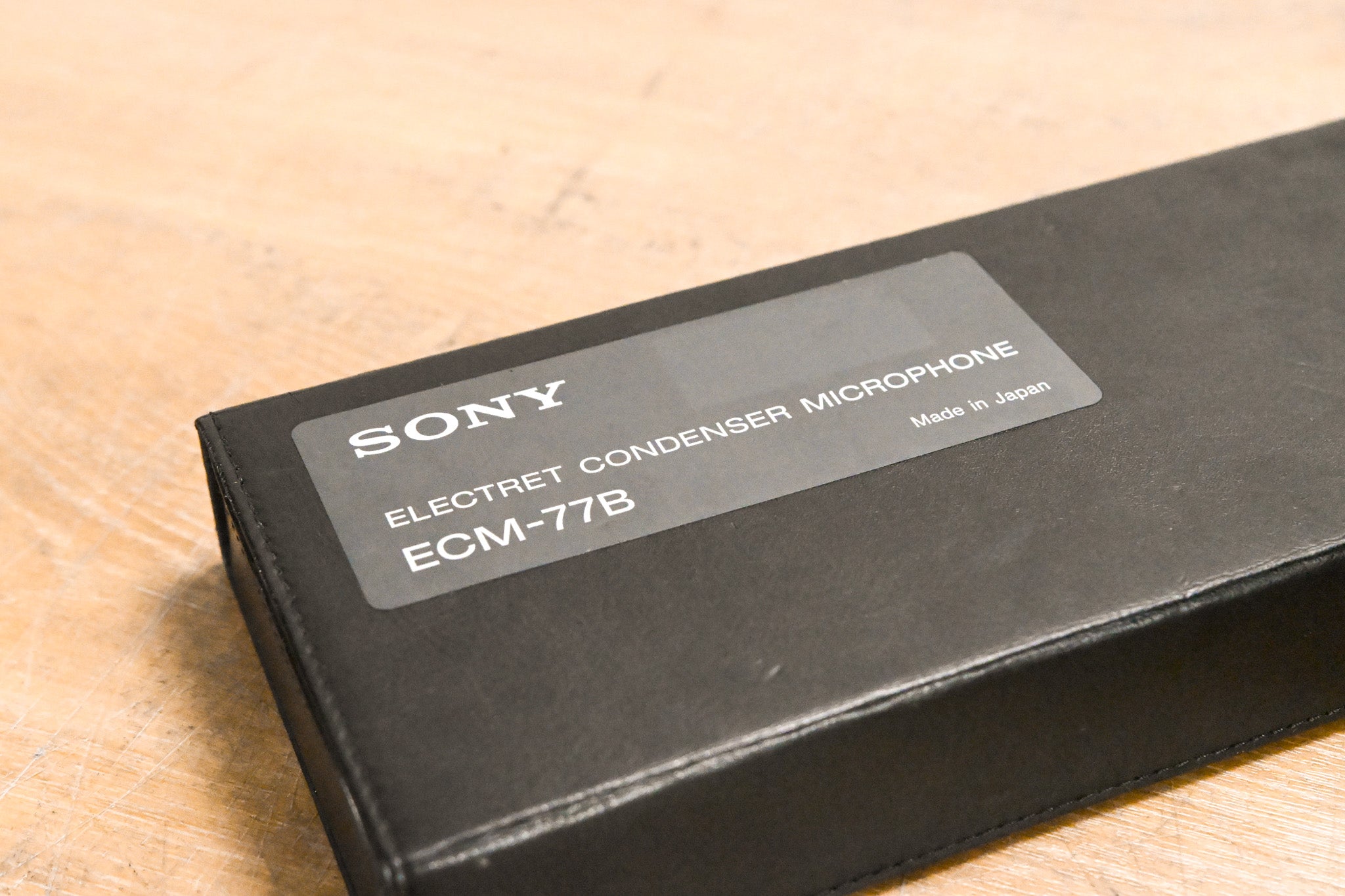 Sony ECM-77B Miniature Omnidirectional Lavalier Mic