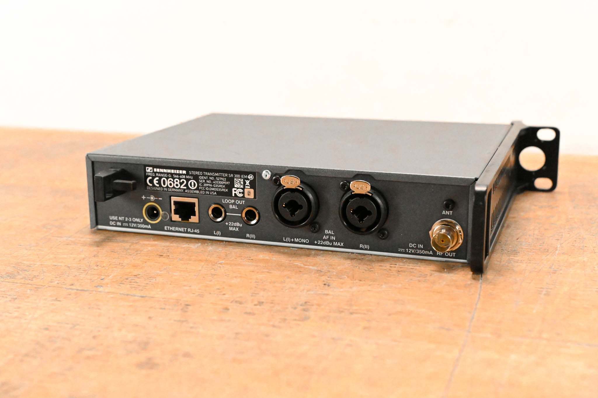 Sennheiser SR 300 IEM G3 Wireless Transmitter 566-608MHz NO POWER SUPPLY