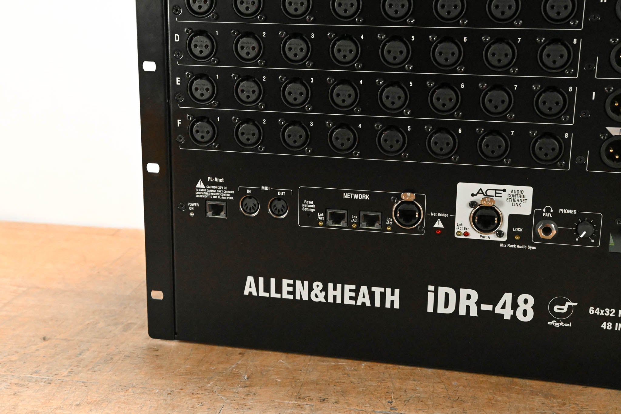 Allen & Heath iDR-48 48-In, 24-Out Audio Stage Box with AES Out