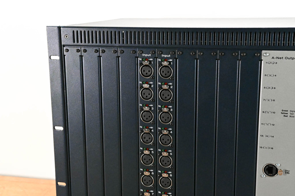 Stage Pin Rack Panel Digidesign VENUE Stage Rack - 16 inputs, with A-Net Card CG01K24