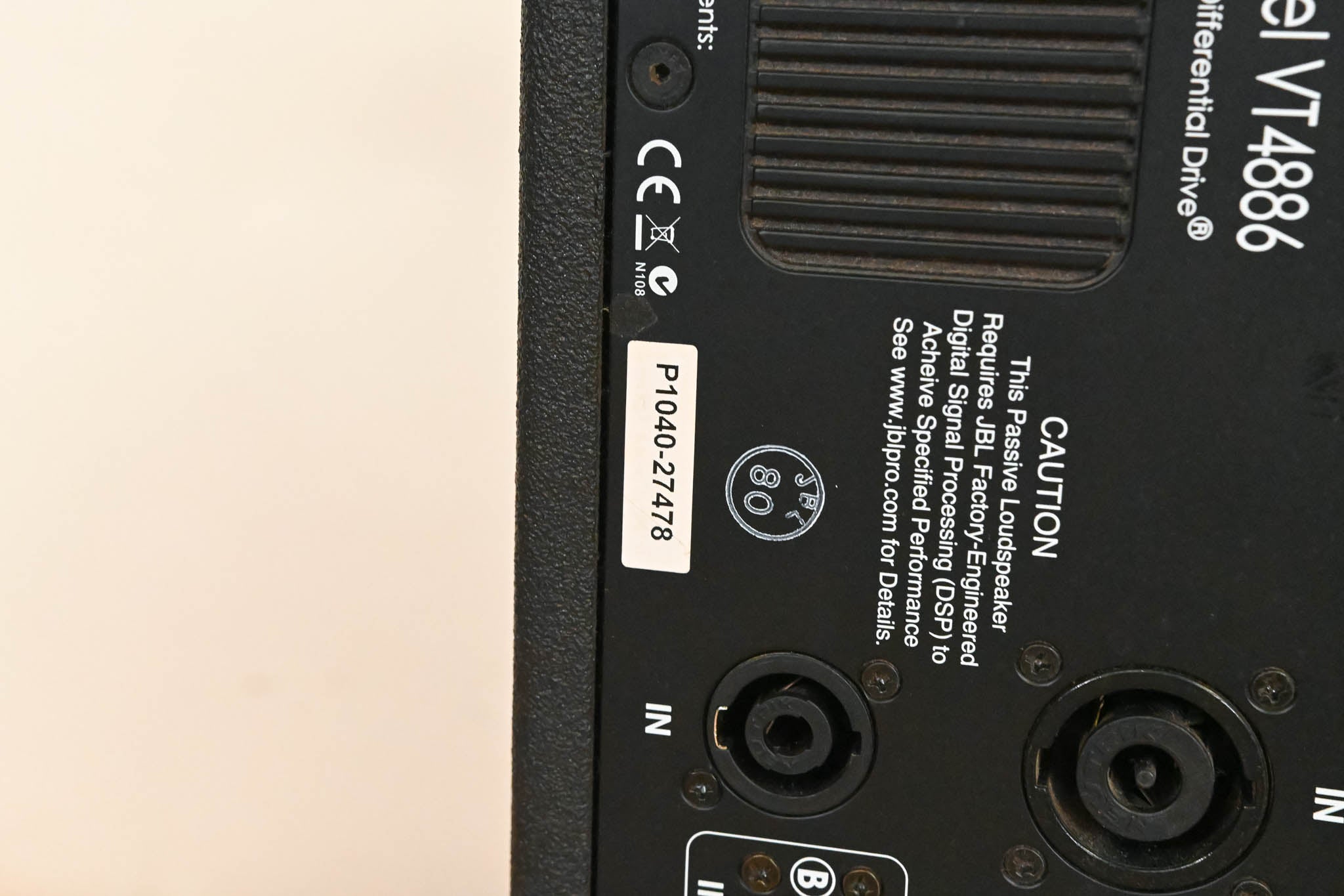 JBL VT4886 Dual 6.5" Passive Compact Line Array Loudspeakers (PAIR)