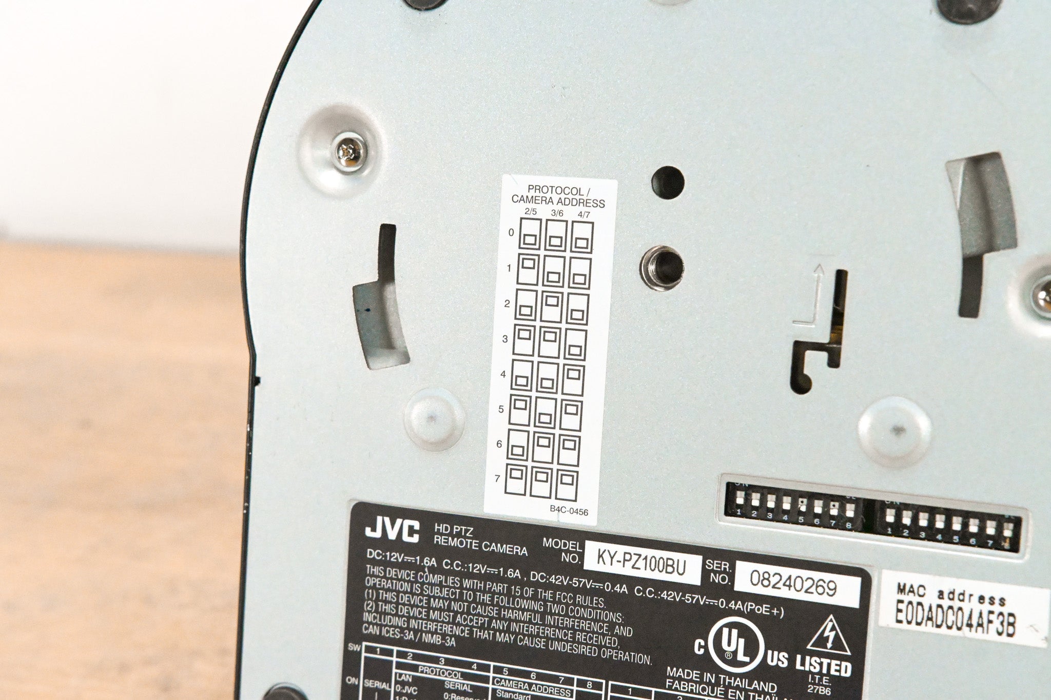 JVC KY-PZ100BU Robotic PTZ Network Video Production Camera (NO PSU)