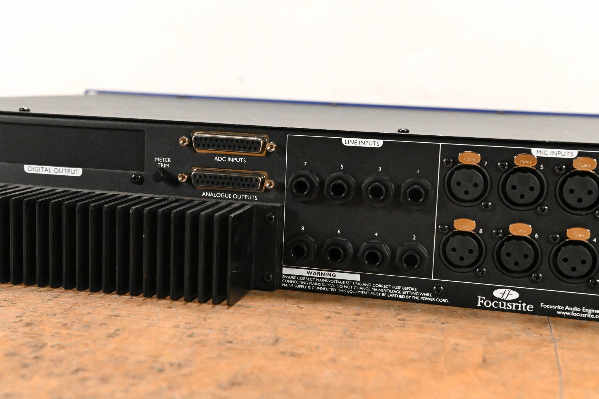 Focusrite ISA828 8-Channel Microphone Preamplifier