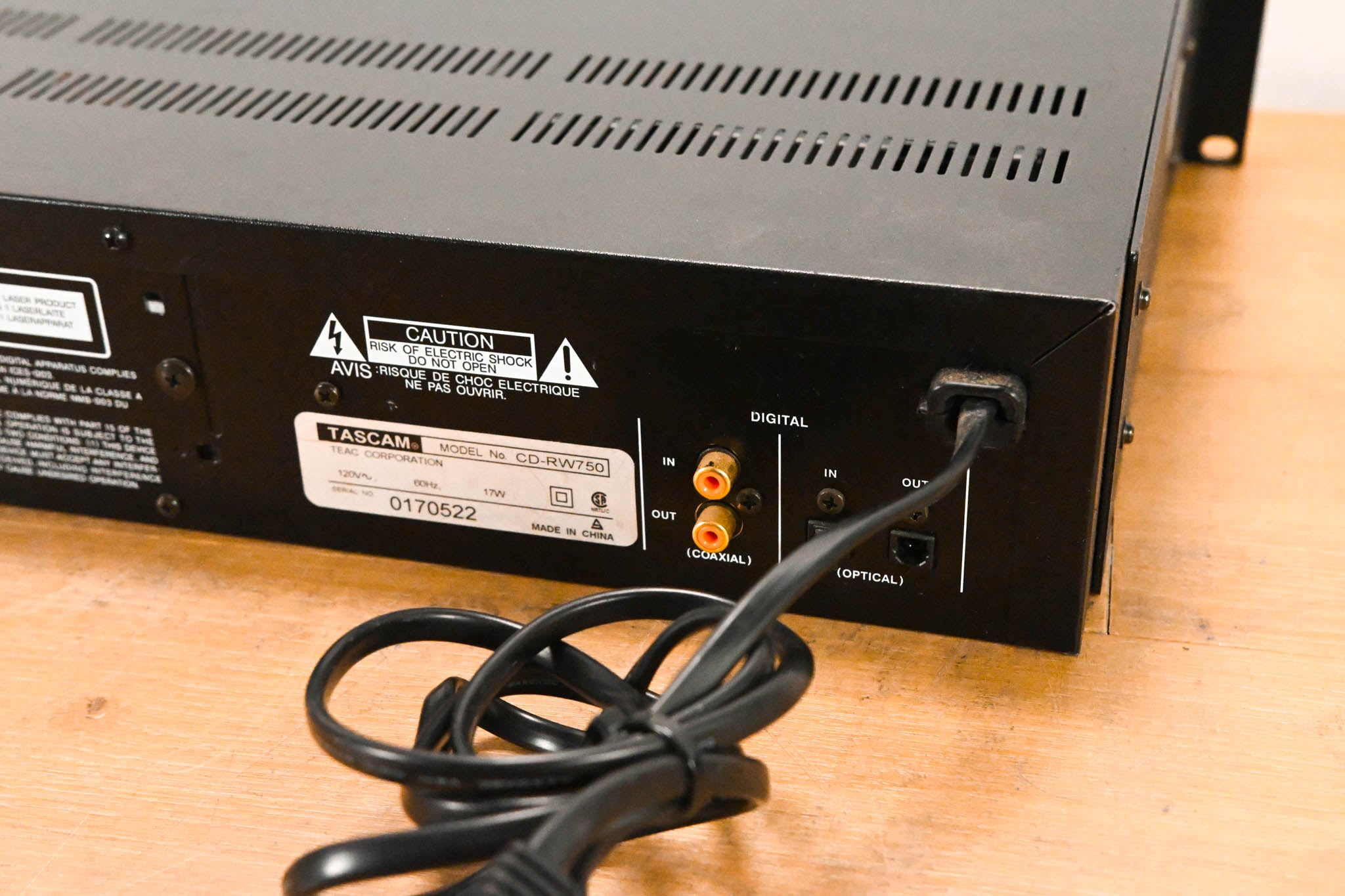 TASCAM CD-RW750 CD Recorder/Player