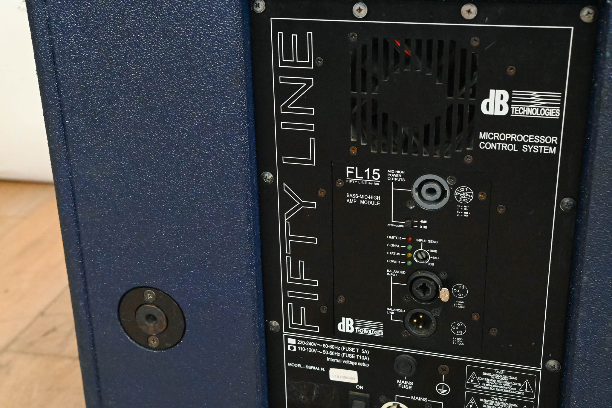 dB Technologies FL15 Fifty Line 15" Active Mid-Bass PA Speaker