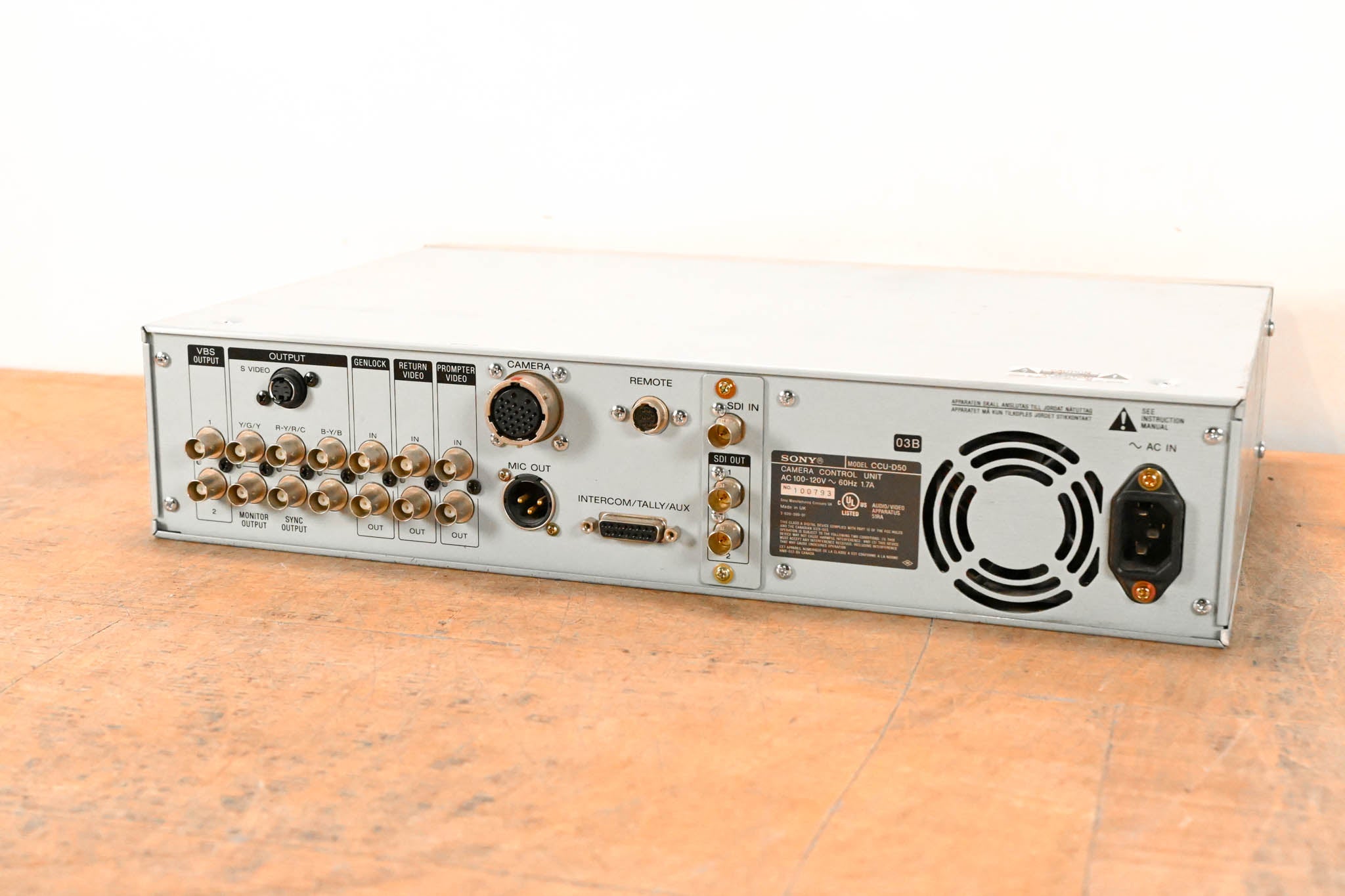 Sony CCU-D50 Camera Control Unit