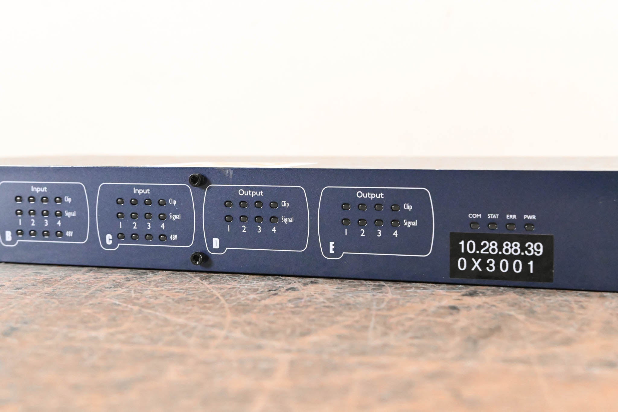 BSS London BLU-100 12x8 Signal Processor with BLU Link