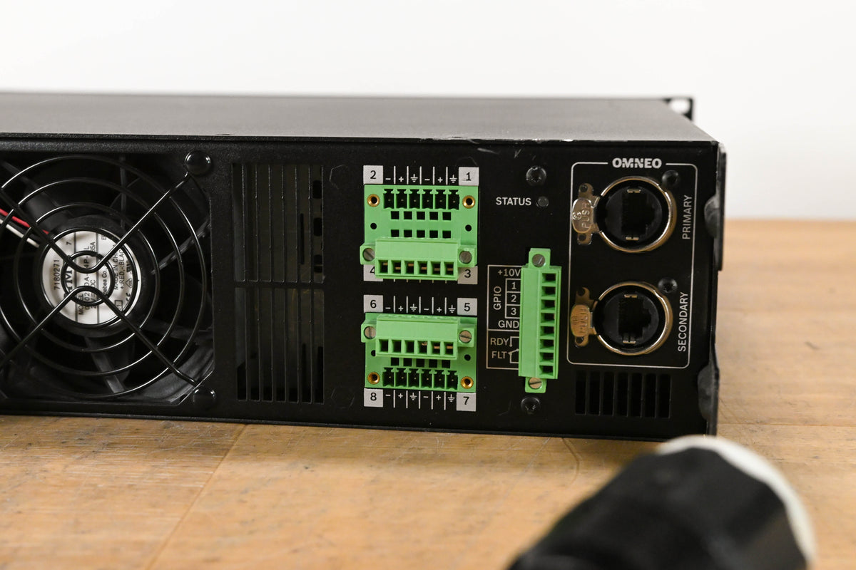 Dynacord IPX10:8 8 x 1250W 8-Channel Installation DSP Amplifier