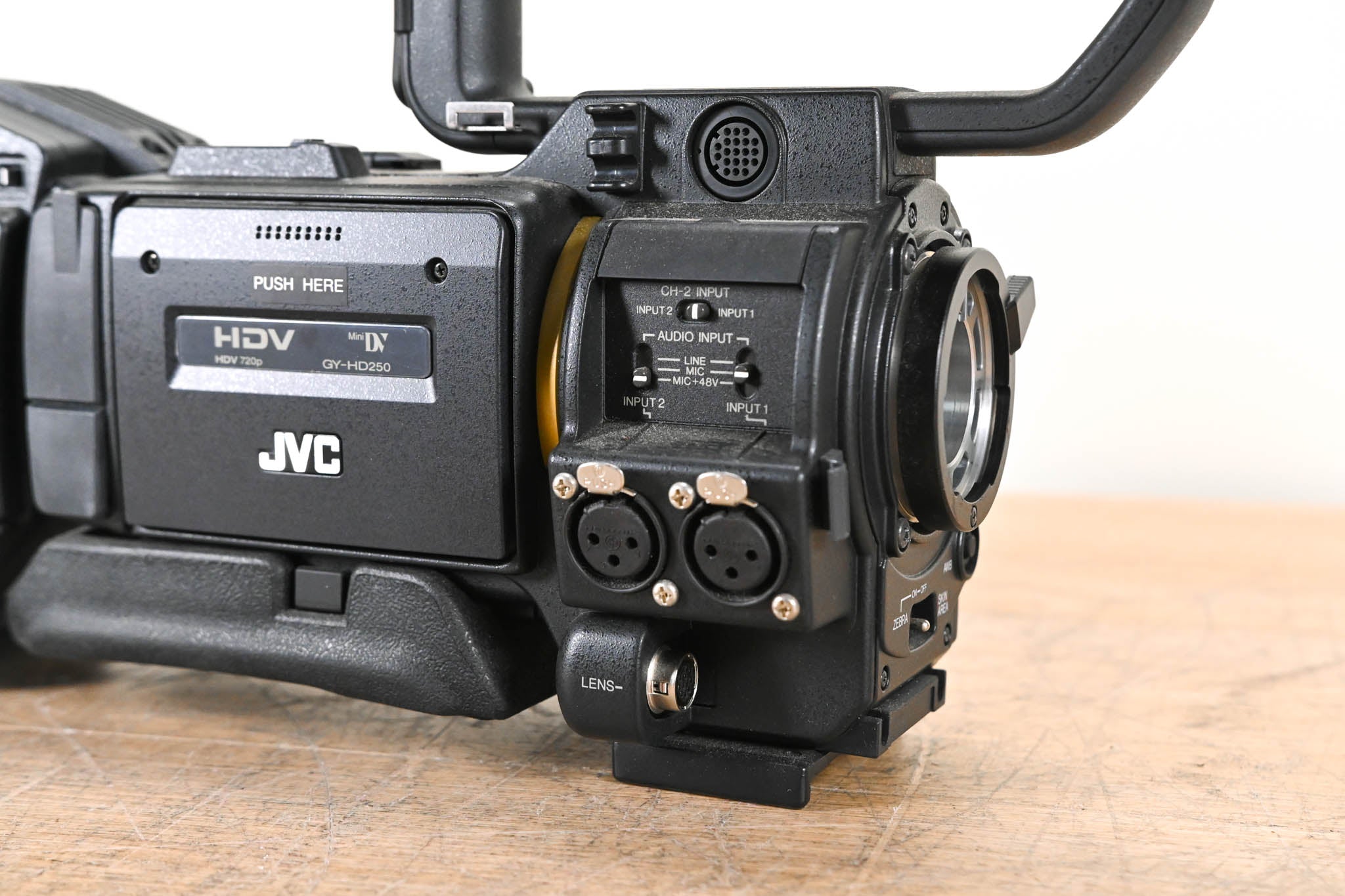 JVC GY-HD250CHU 1/3" 3-CCD Professional HDV Camcorder