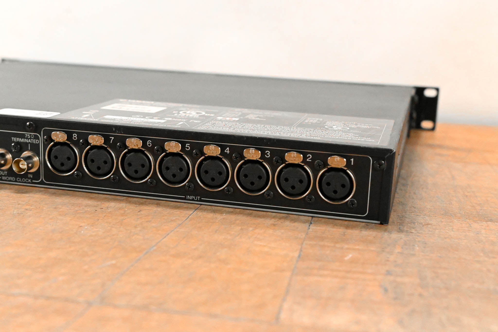 Yamaha AD8HR AD Converter with Remote Preamp