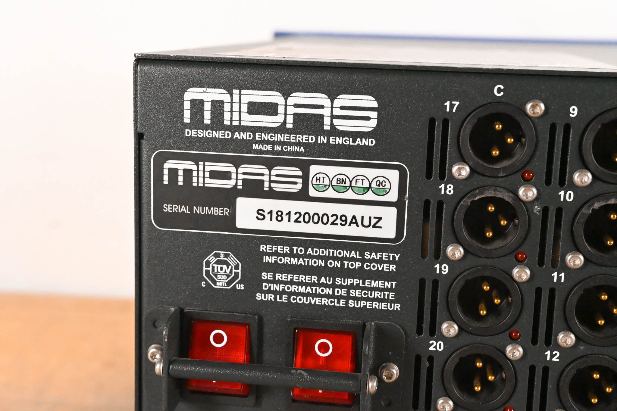 Midas DL231 24x24 Active Microphone Splitter