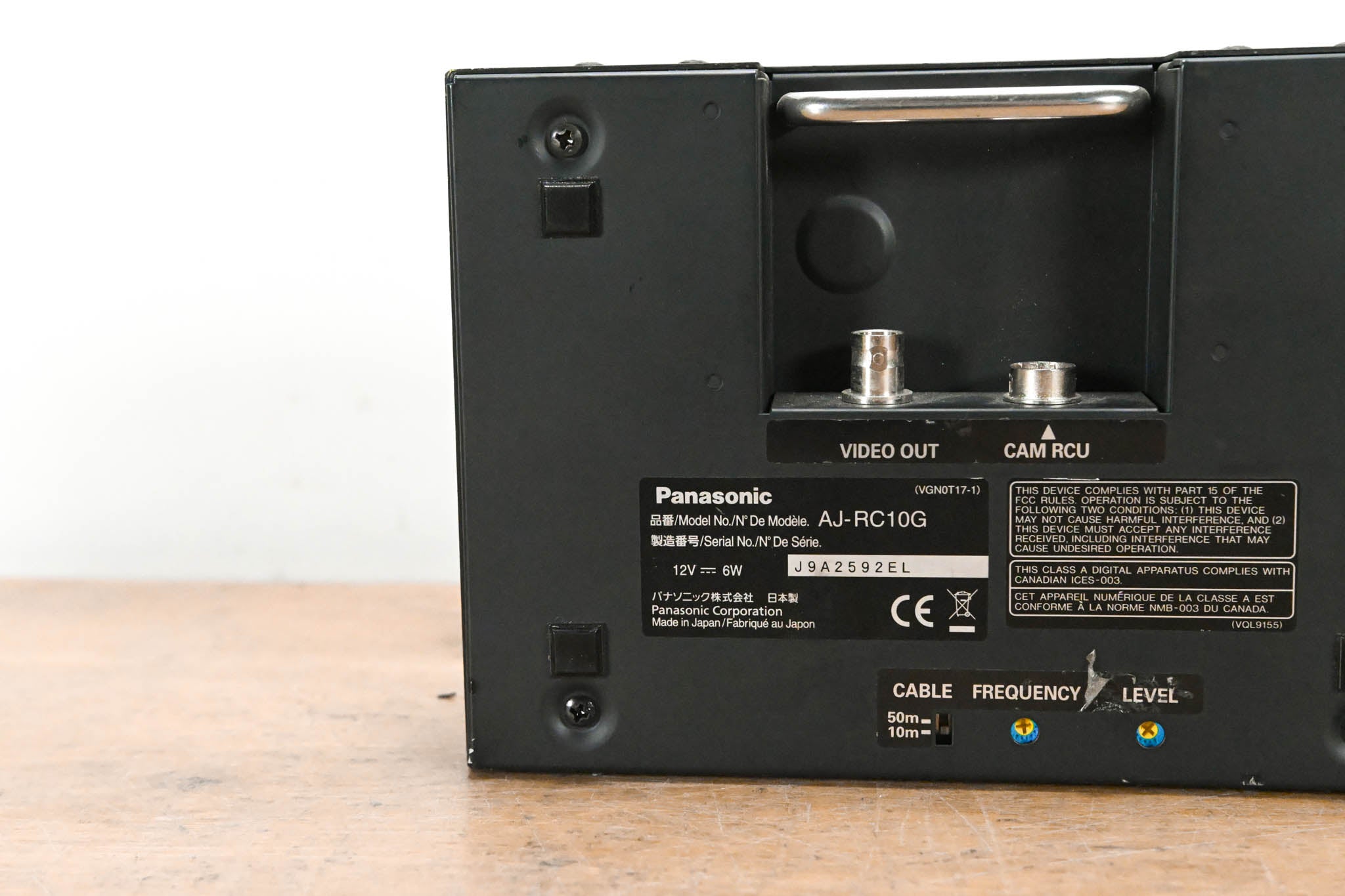 Panasonic AJ-RC10G Remote Control Unit