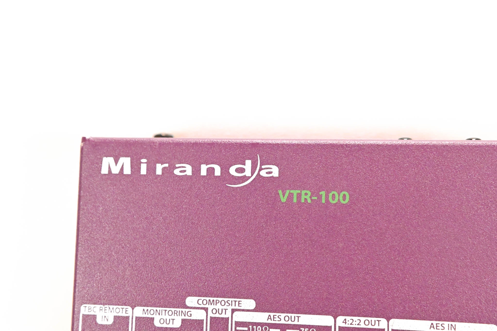 Miranda VTR-100 Analog to Digital Bi-Directional Media Converter