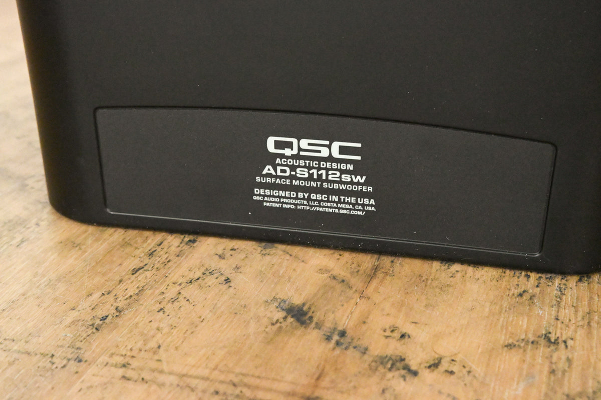 QSC AcousticDesign AD-S112sw 12-inch Subwoofer