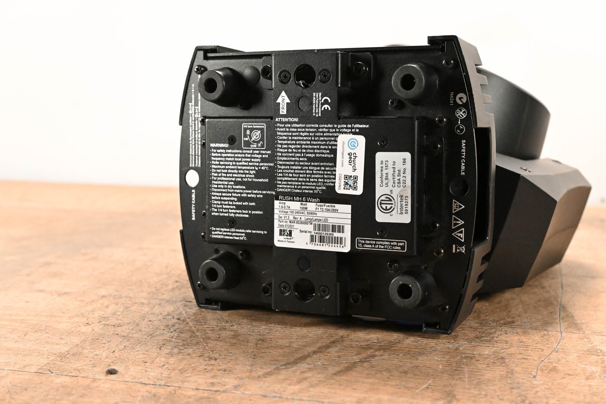 Martin Lighting Rush MH 6 Wash RGBW LED Moving Head Wash Light