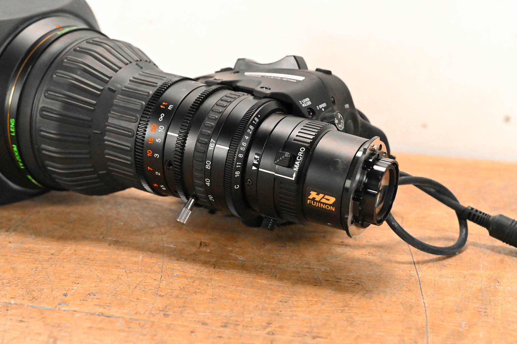 Fujinon ZA22x7.6BRM-M6 TV Zoom Lens - 1:1.8/7.6-167mm CG01RDF