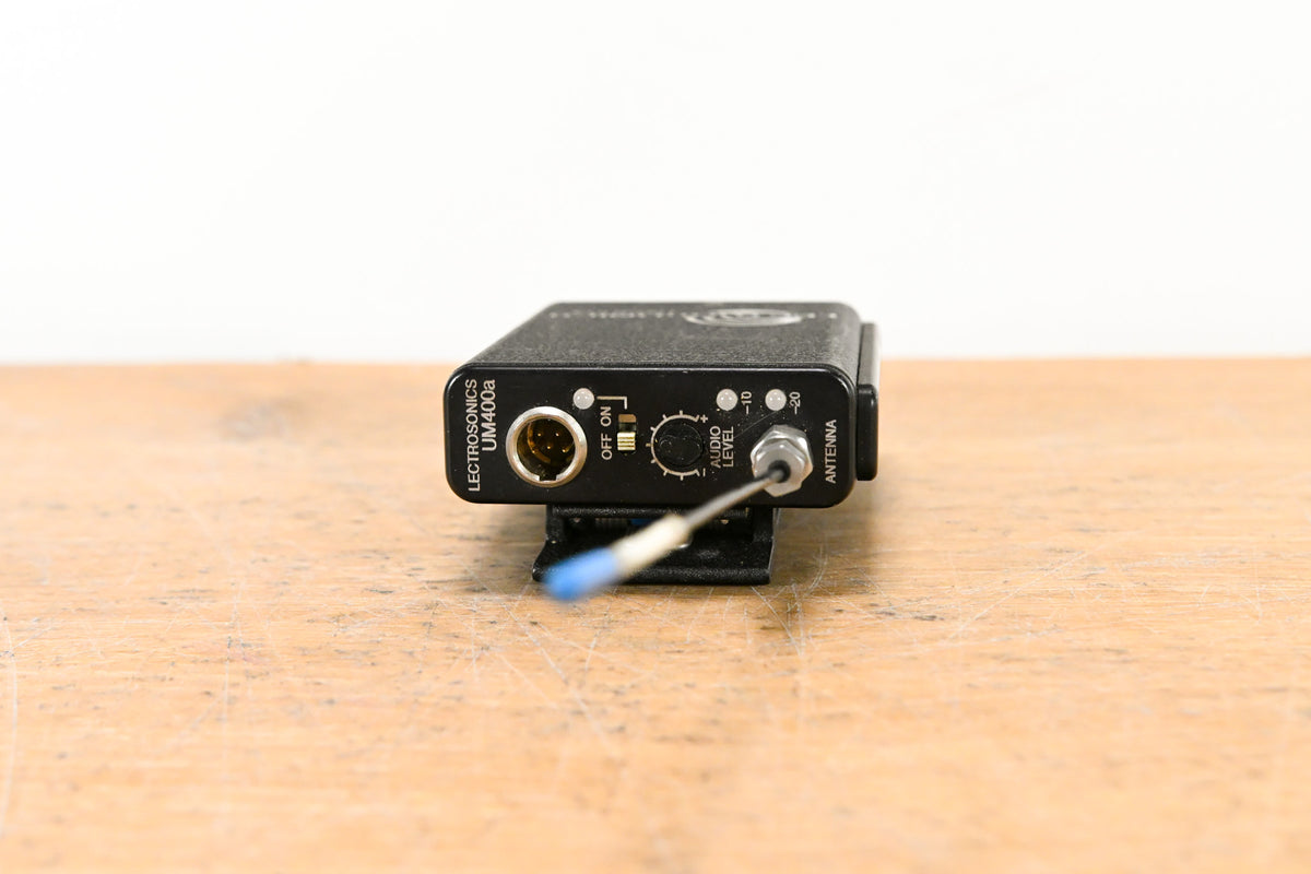 Lectrosonics UCR411A Receiver w/ UM400a Transmitter - Block 26 (NO PSU)