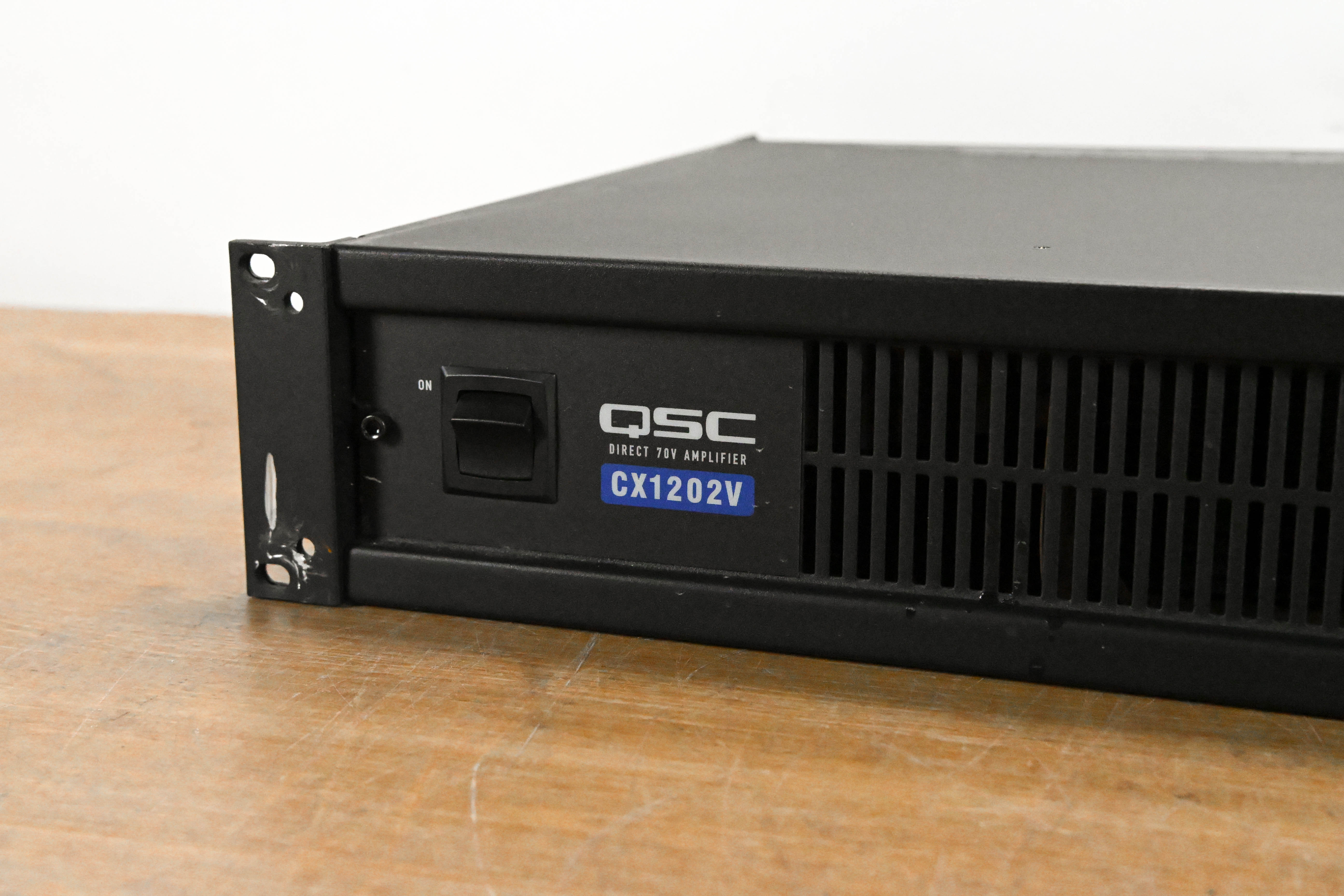QSC CX1202V 1200W 70V 2-Channel Power Amplifier